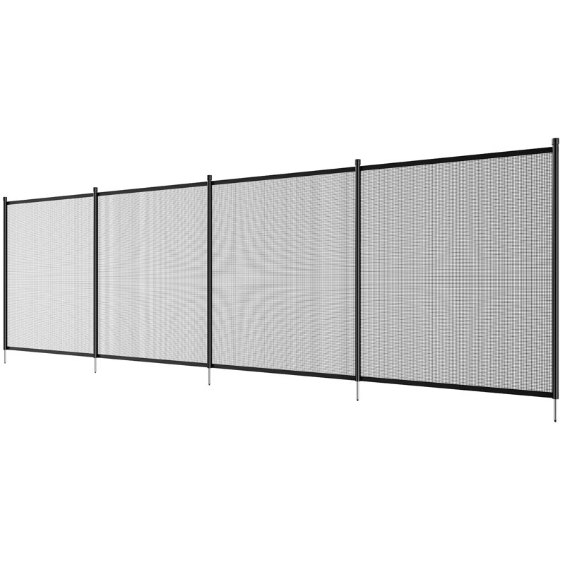 VEVOR Pool Fence for Inground Pools, 12 ft W x 4 ft H