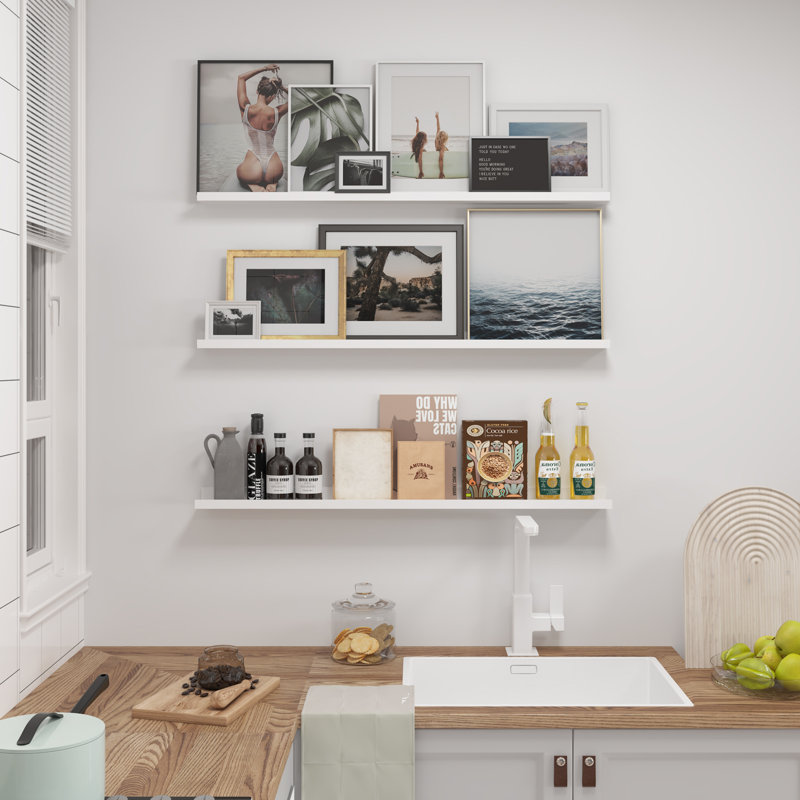 Dequaveon 3 Piece Floating Shelf
