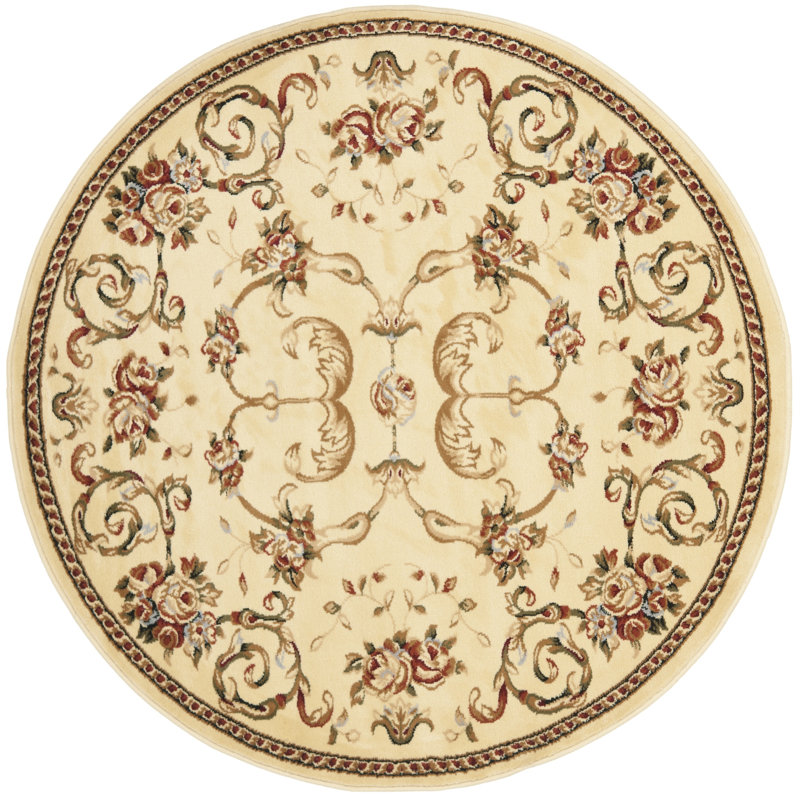 Klose Performance Oriental Rug, Round 5'3"