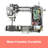 Poolin EOC02-RE Electronic Sewing Machine with Wide Sewing Table, 200 Stitch, 6 Feet, Self Threading, Free Arm, LCD Display Perfect for DIY & Professional Sewing Suitable for Home Crafts, Women Gifts
