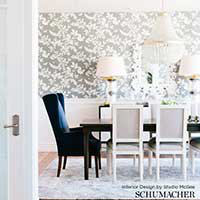 Shadow Vine Wallpaper, Charcoal