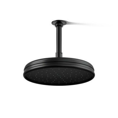 Traditional Round 10" Rainhead with Katalyst Air-Induction Spray, 2.5 Gpm