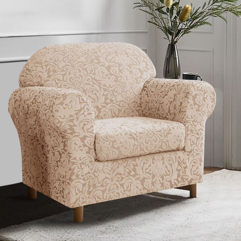 Housse pour fauteuil à coussins carrés/rectangulaires, Gruau