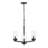 3 - Light Dimmable Cylinder Chandelier