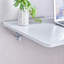 Table pliante pour salle de lavage Table pliante murale pour petits espaces, bureau rabattable, établi, complément au garage et à la remise / bureau personnel / salle de lavage / bar / cuisine / salle à manger.-576280101-596562552