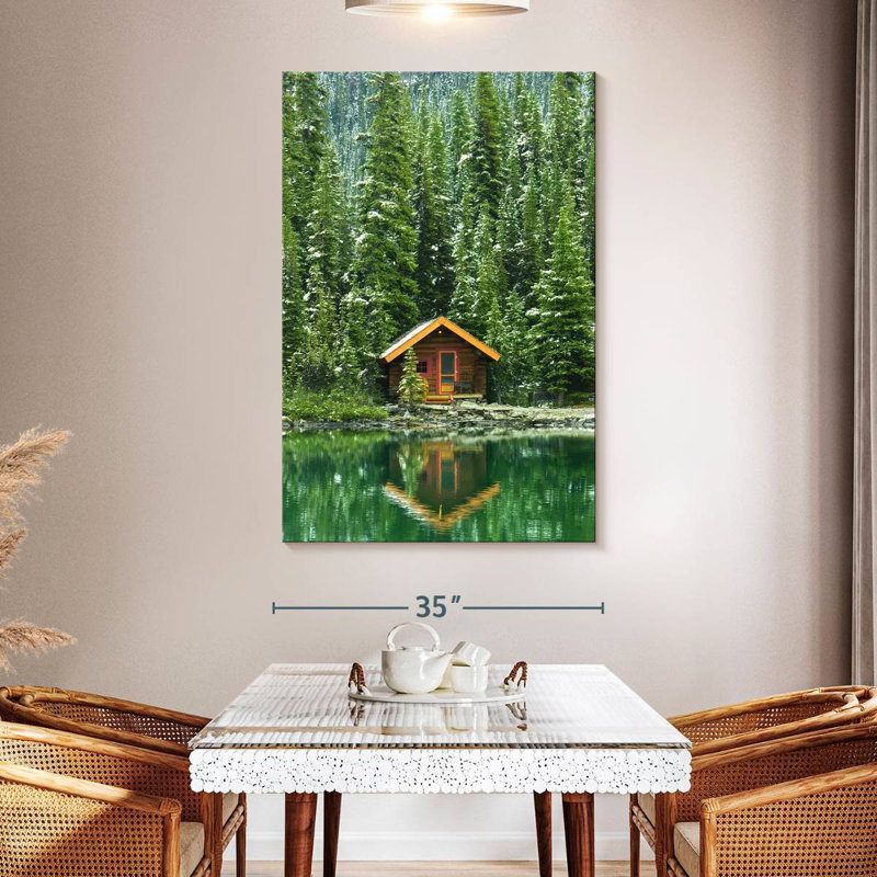 Chalet en bois Lilie O'Hara, H 51 po x l 34 po
