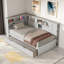 Lit de jour simple en bois-2137973425