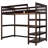 Arris Solid Wood Loft Bed with Bookcase by Harriet Bee-140602796-140602793