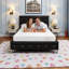 Matelas en mousse viscoélastique imprégnée de thé vert Herbal Fusion Collection, grand, blanc-1190452641-1190129708