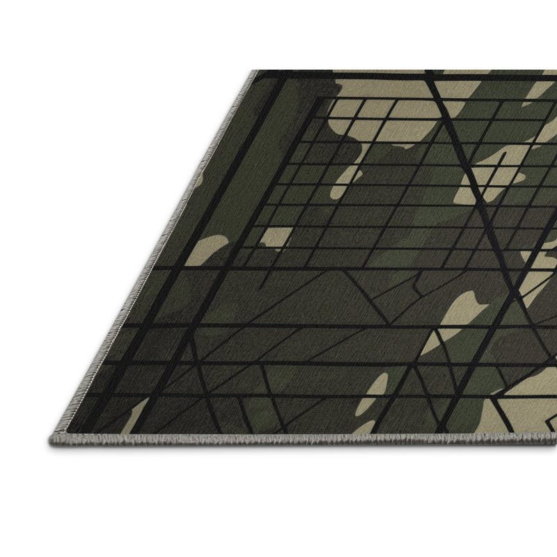 Stealth Angle Rug, Square 4'