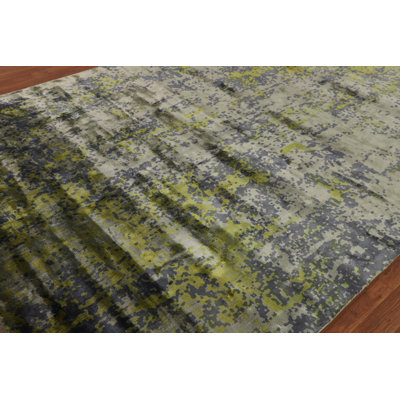 All-Over Abstract Oriental Area Rug 7x10