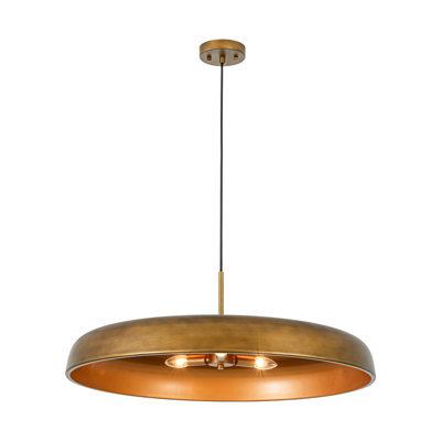 Luminaire suspendu pour îlot de cuisine à 3 lumières 29,3 po Lebone