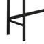 Grey + Black Dining Table With 3 Stools, Color - Blocking Tabletop, Easy Assembly, Space Saving Hanging Stool For Small Bars Long And Stools In Black, Construction, Compact Areas, Design