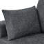 Causeuse légère en polyester de 71 po Brooklington, facile à déplacer, pour 2 personnes-385335376