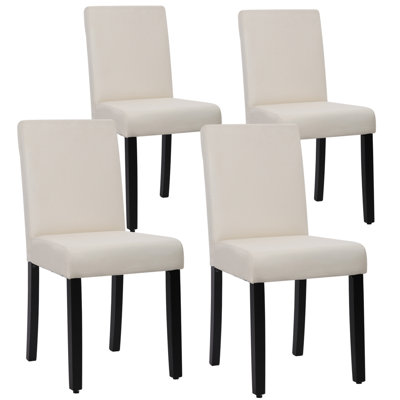 Chaise parsons rembourrée en tissu Jorgi