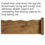 62.99cm Solid Wood Console Table