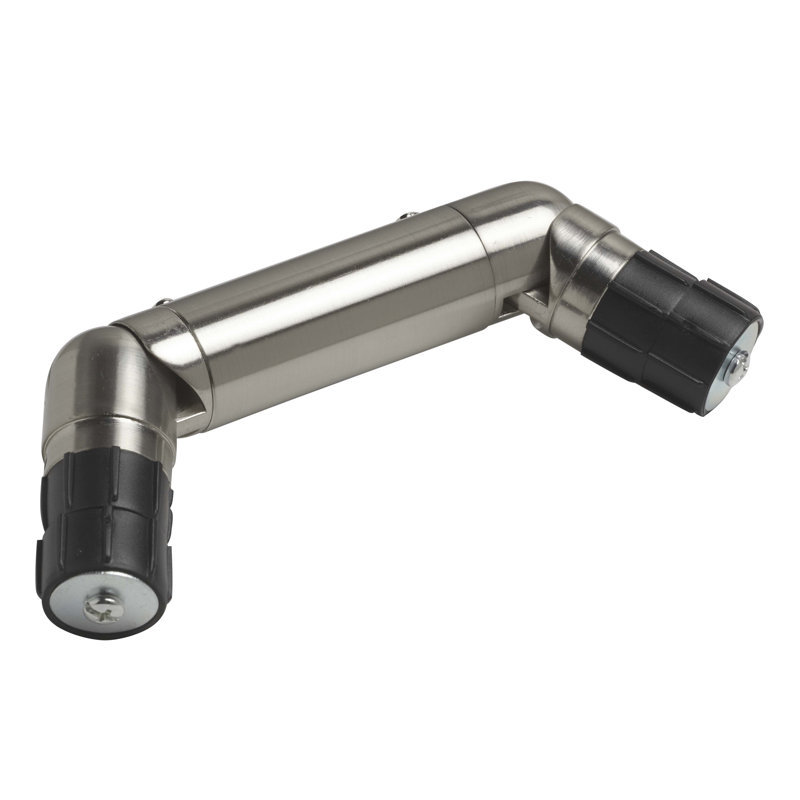 Minetta Curtain Hardware Accessory, Satin Silver