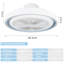 Ceiling Fan with LED Lights