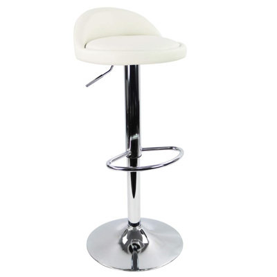 Alicemarie Swivel Upholstered Adjustable Height Bar Stool with Steel Frame