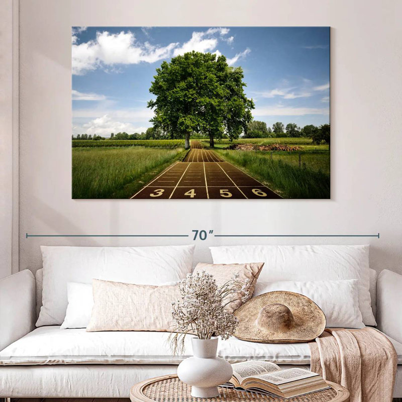 Sireci Jogging Track, 34" H x 51" W