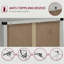 Buffet avec tiroir et rangement HOMcom