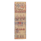 One-of-a-Kind 2'6”x7'1” Hand Knotted Area Rug