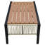 Ensemble de canapé d'extérieur en fer pour plusieurs personnes avec table - Décoration en rotin, imperméable et antirouille pour le jardin, l'utilisation de la pelouse-1378762752