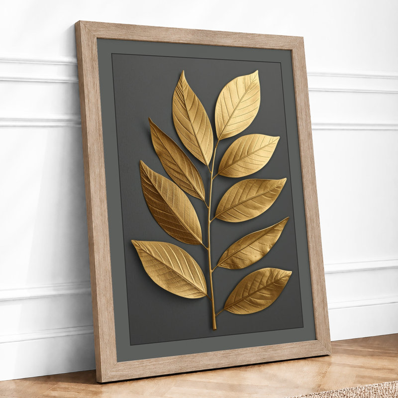 Gilded Botanica Botanical - Print, Oak, A4 - 29.7 x 21.0 cm