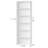 6-Tier Bookcase and Computer Desk 2-Piece Set-107330599