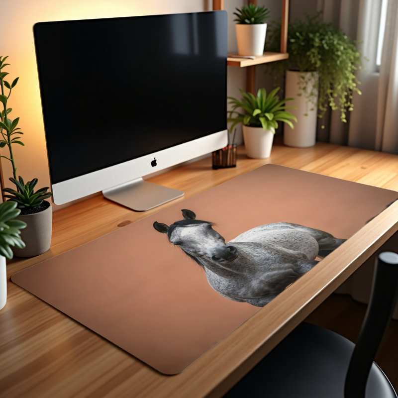 Polyester Desk Pad, 31.5x15.5