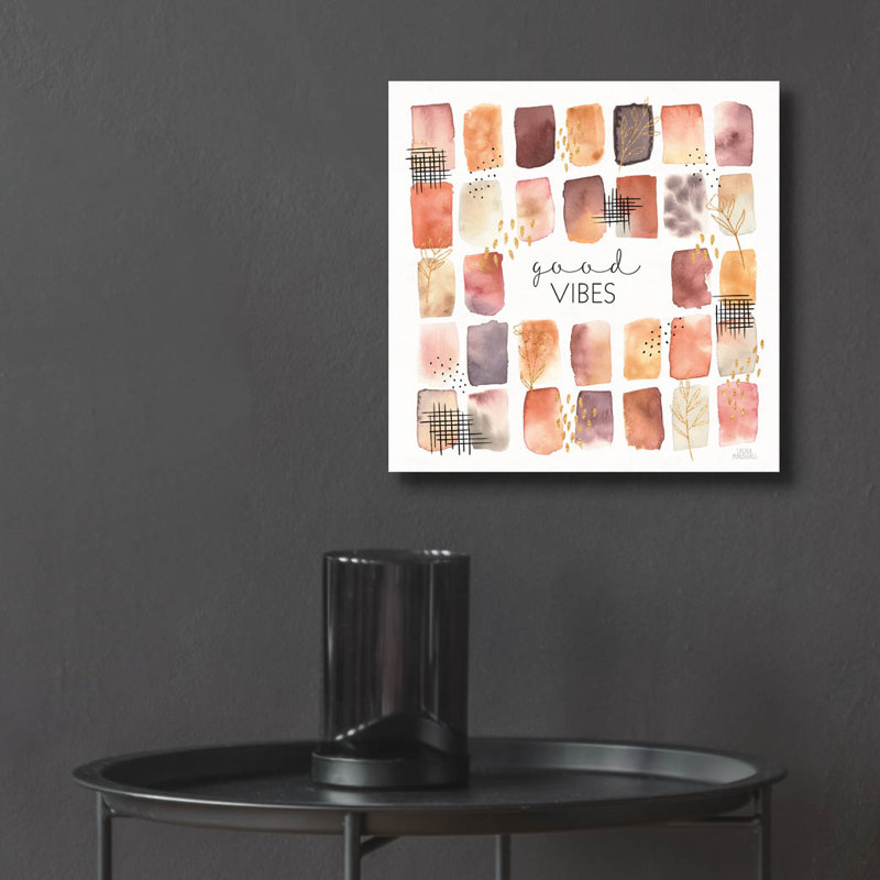 «Desert Blooms 6» par Laura Marshall, art mural en verre Latitude Latitude® 12 po x 12 po, H 12 po x l 12 po x P 0,13 po