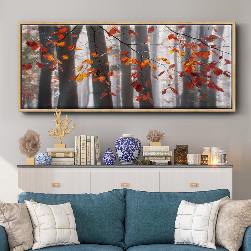 Falling Moments- Framed Canvas