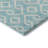 Premium Machine Washable Cerrito Aqua Rug-105690617