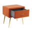 Flossie 46 cm W Bedside Table-79772926