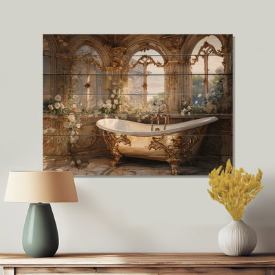 " Bathroom Golden Luxe III "