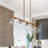 Hampson 38" W 5-Light Dimmable Linear Pendant