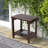 Casner Rectangular Cedar Outdoor Side Table , 14'' in. W 20'' in. D-412339008