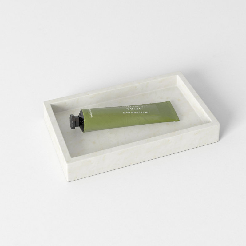 Nyla Marble Bathroom Tray