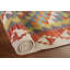 Tapis décoratif kilim en laine South Western 3 x 4