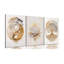 3 Piece Wrapped Canvas Print-590611946