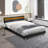 Emete    Upholstered Panel Bed-565683978-565683977