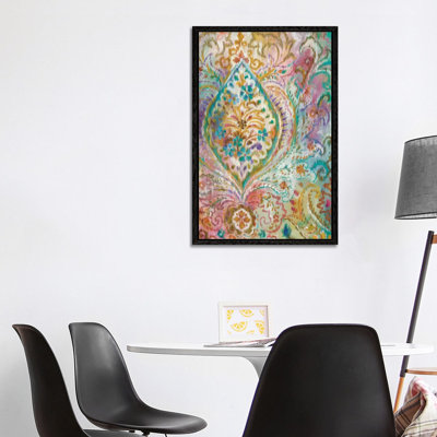Boho Paisley - Painting on Canvas