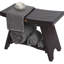 18" X 24" Natural Teak Shower Bench-73018414