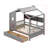 Vidoje Kids Bed with Storage Shelf-1043395503-1043395505