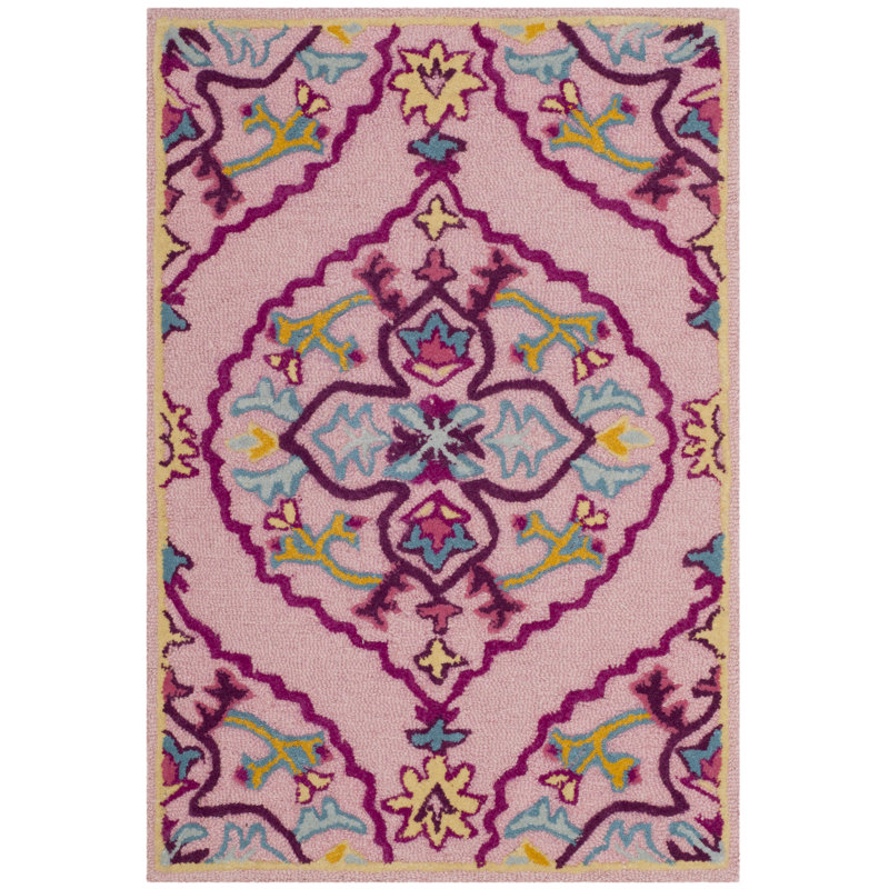 Blokzijl Hand Tufted Wool Oriental Rug, Rectangle 2' x 3'