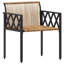  Outdoor Furniture Set with Cushion Poly Rattan Acacia Wood Table Patio-1562250321
