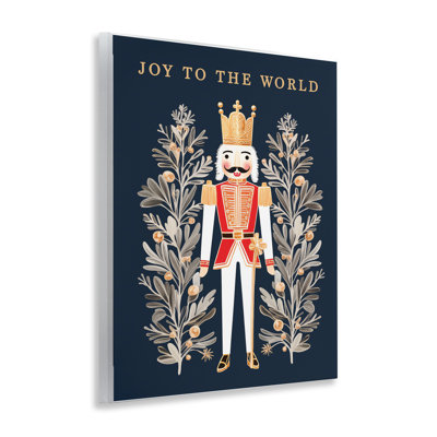 «Joy To World», plaque murale de casse-noisette, par Heidi Kuntz