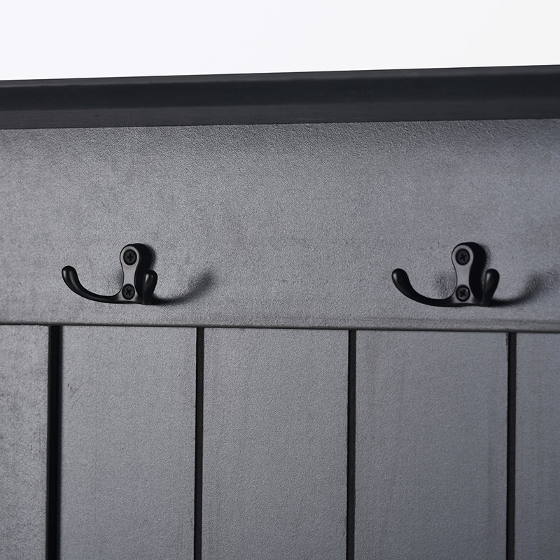 Hall Tree 40.01'' Wide with Bench