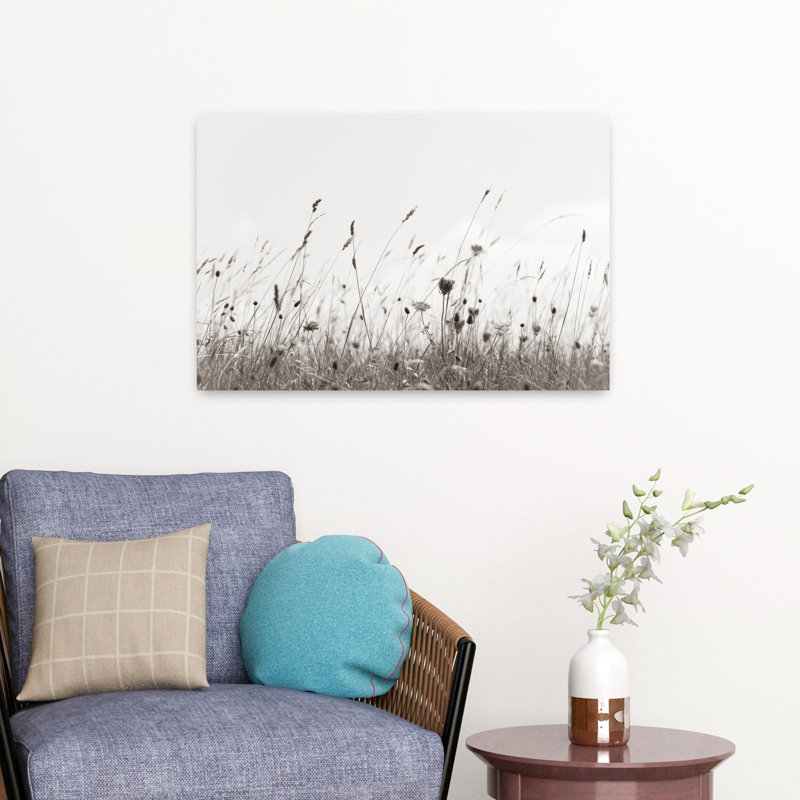 Contemporary Art Abstract Coastal Landscape Art by Deborah Revell - Wrapped Canvas Print, 40.64 cm H x 60.96 cm W