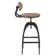 Dylann Adjustable Height Counter Stool with Metal Frame